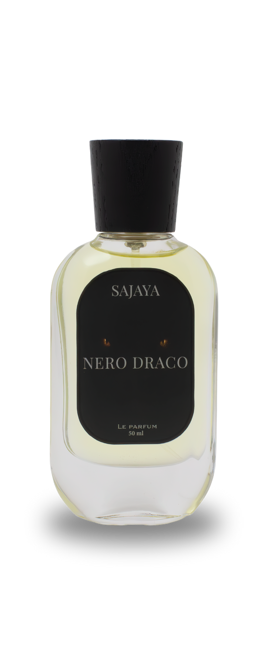 Bottle of Sajaya Nero Draco perfume 